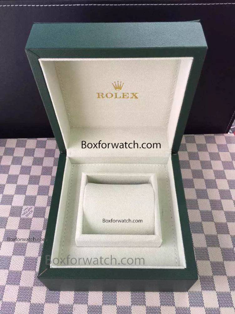 Low Price OEM Rolex Green Leather Watch Box - Wholesale